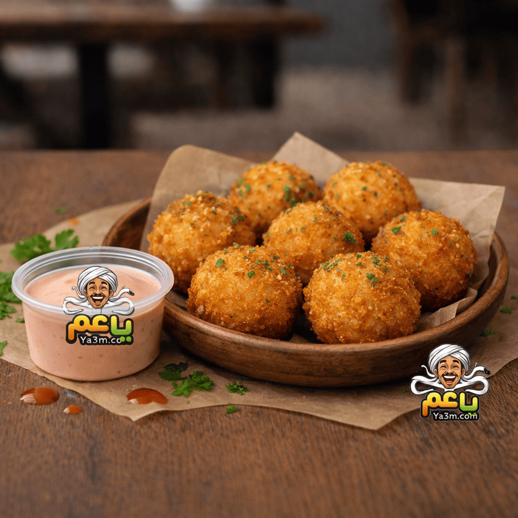 كرات بطاطس بالجبنة